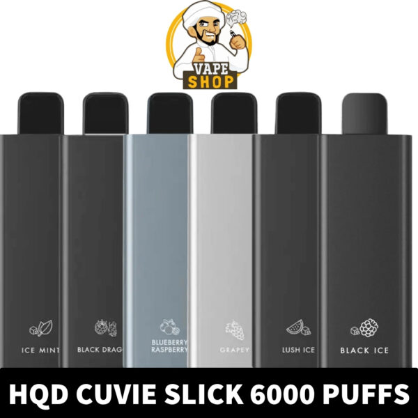 Hqd Cuvie Slick 6000 Puffs 50MG Nicotine - Image 1