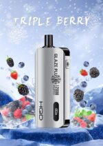 HQD Glaze Plus 12000 Puffs 50MG Nicotine Dual Mesh Coil Disposable - Image 2