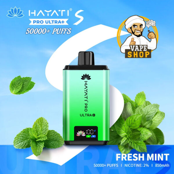 Hayati pro ultra plus 50000 puffs 20MG nicotine - Image 13