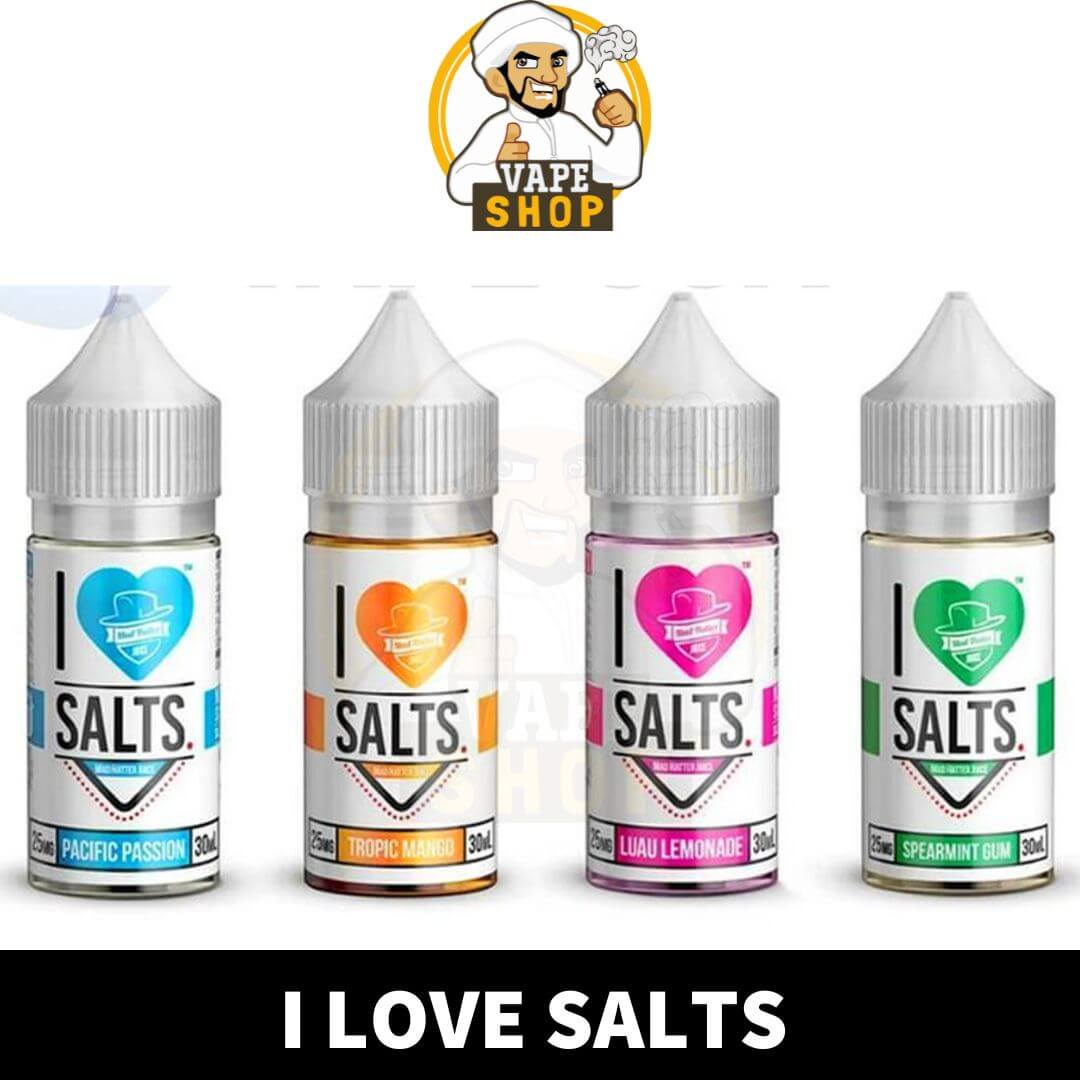 I Love Salts Best Flavor In Dubai I Love Salt E-Liquid 25MG & 50MG 30ML
