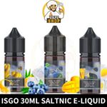 Isgo Salt nicotine 30ml 25MG & 50MG E-liquid In Dubai