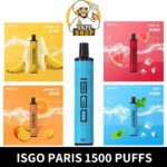 ISGO Paris Disposable Vape 1500 Puffs in UAE Dubai Shop - Image 2