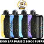 ISGO Bar Paris X 30000 50MG Puffs Disposable Vape in Dubai