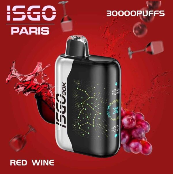 ISGO Bar Paris X 30000 50MG Puffs Disposable Vape in Dubai - Image 4
