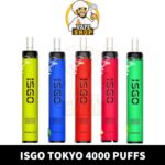 Isgo Tokyo 4000 Puffs 2% nicotine best Disposable shop In dubai - Image 4