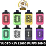 YUOTO KJV Disposable 50mg 12000 Puffs Rechargeable Vape in Dubai, UAE - Image 2