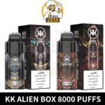 KK Alien Box 8000 Puffs 15ml 5% Disposable Vape In Dubai