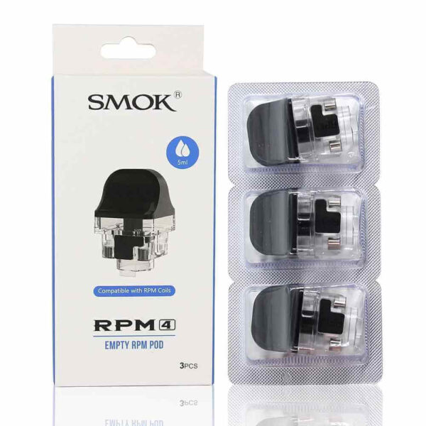 SMOK RPM 4 Empty Pod Cartridge in Dubai, UAE - 3 PCS Per Pack - Image 3