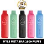 Myle Meta Bar 2500 Puffs disposable vape in dubai UAE