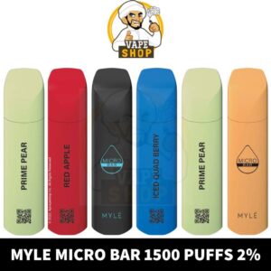 Myle Micro Bar 1500 puffs 2% (20mg) Disposable in dubai