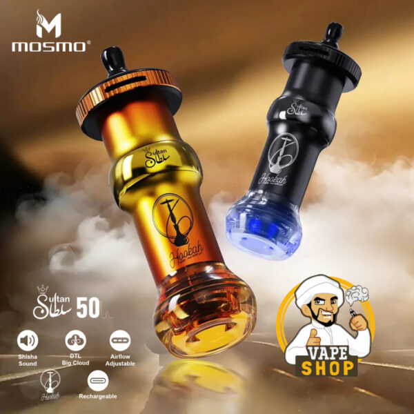Mosmo Sultan 50000 Puffs DTL 0.3 Nicotine Hookah Disposable - Image 1