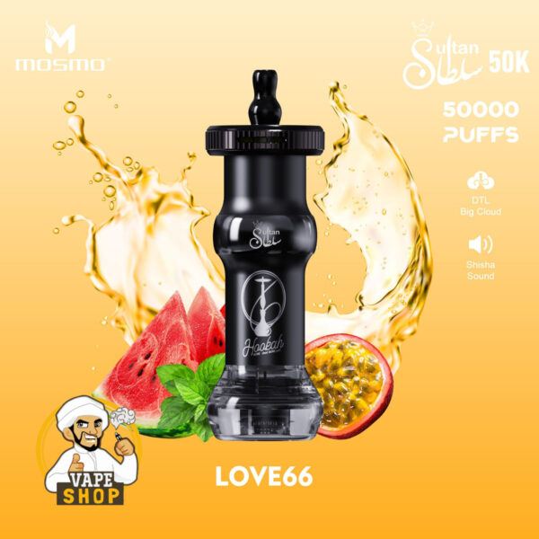 Mosmo Sultan 50000 Puffs DTL 0.3 Nicotine Hookah Disposable - Image 7