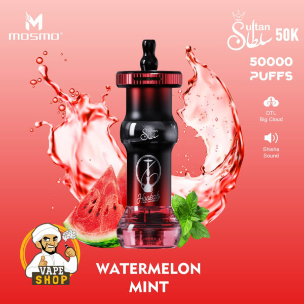 Mosmo Sultan 50000 Puffs DTL 0.3 Nicotine Hookah Disposable - Image 11