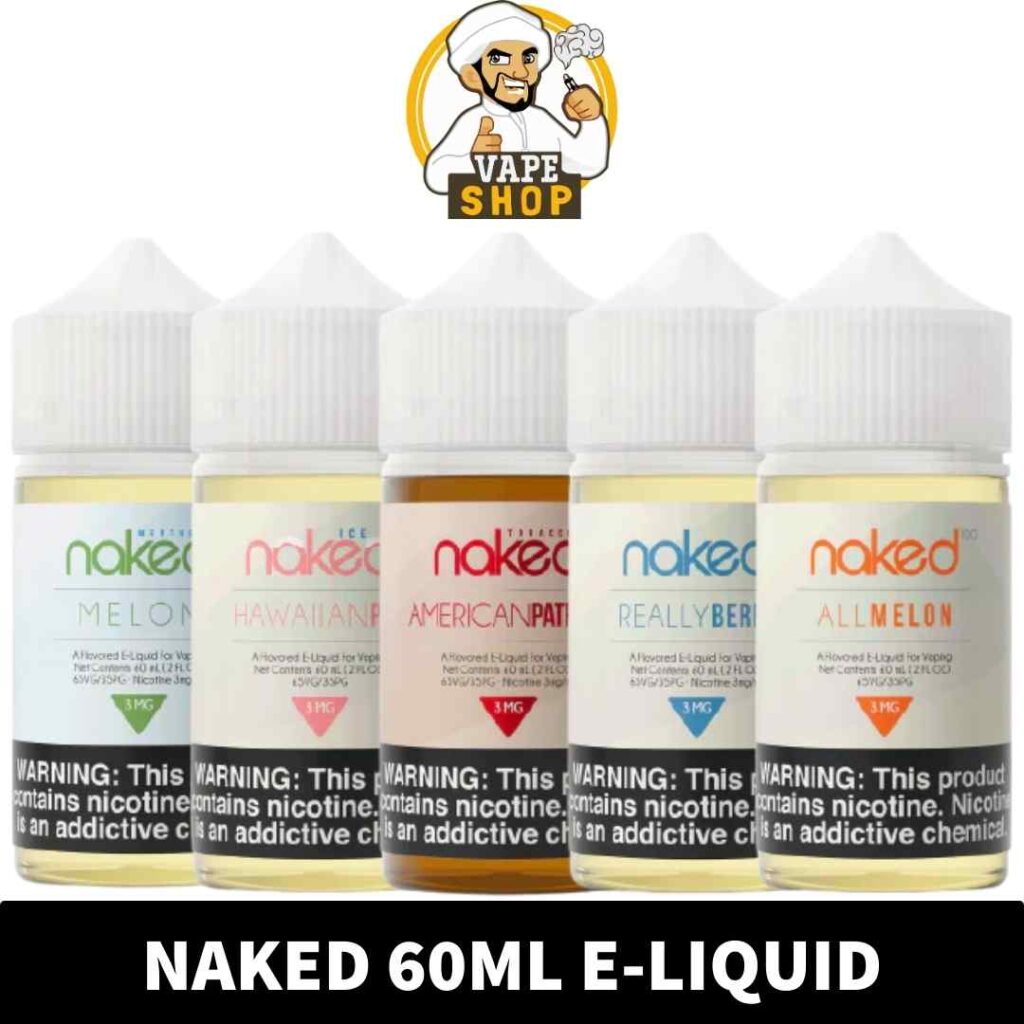 NAKED 3MG 60ML E-LIQUID IN DUBAI