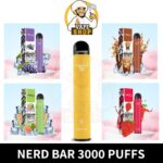 Nerd Bar 3000 Puffs Disposable 20MG Buy in Dubai UAE Vape Shop - Image 2