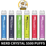NERD Crystal Disposable vape 5500 Puffs in Dubai, UAE