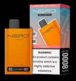 NERD Slim 8000 Puffs 20MG Nicotine Disposable Vape - Image 9