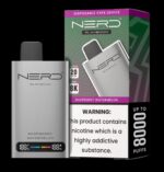 NERD Slim 8000 Puffs 20MG Nicotine Disposable Vape - Image 6