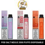Pod Salt Nexus 3500 puffs disposable vape in dubai