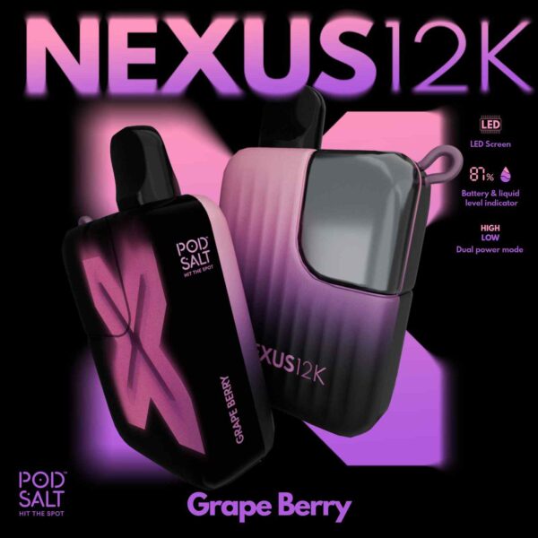 POD SALT Nexus 12000 Puffs 20 Mg Nicotine - Image 8