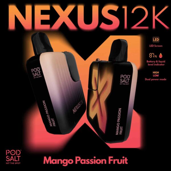 POD SALT Nexus 12000 Puffs 20 Mg Nicotine - Image 6