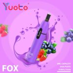 YUOTO Fox Disposable 5% 3000 Puffs Rechargeable Vape in Dubai, UAE - Image 2
