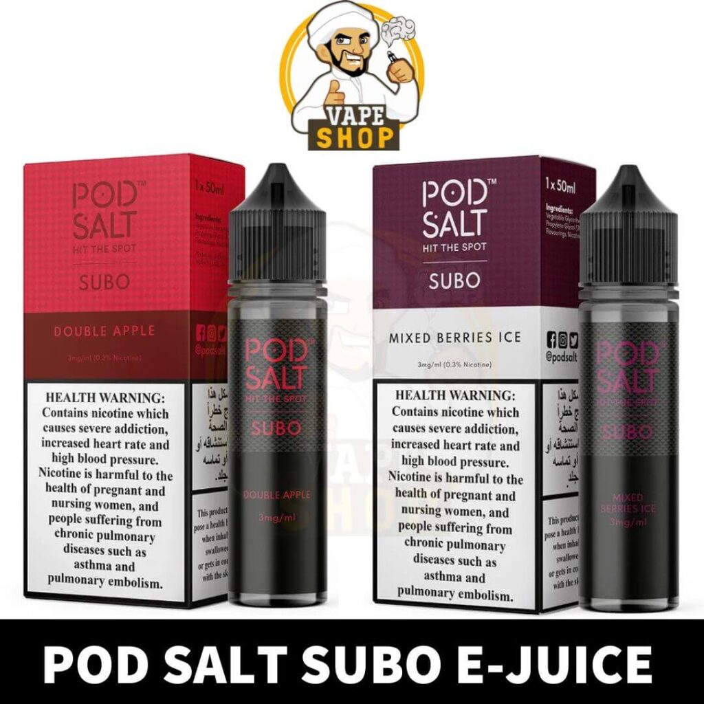 Pod Salt Subo 3MG 50ML E-Juice