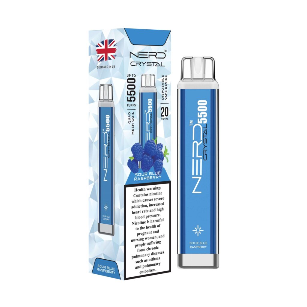 NERD Crystal Disposable vape 5500 Puffs in Dubai, UAE