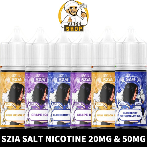 SZIA Salt Nicotine 20MG and 50MG E-liquid - Image 1