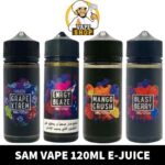 Sam Vape 120ml E-liquid in Dubai, UAE