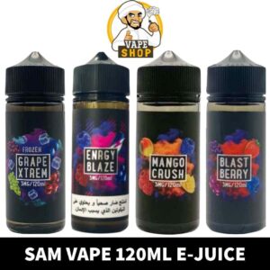 Sam Vape 120ml E-liquid in Dubai, UAE