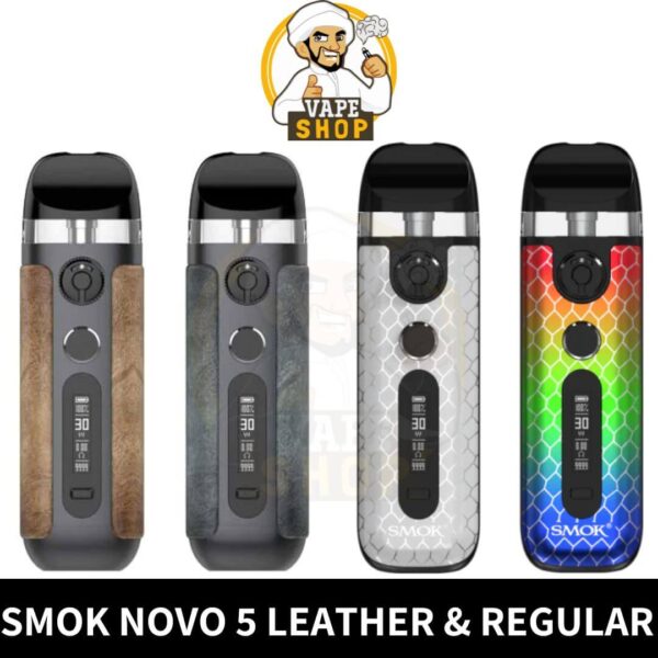 Smok Novo 5 (leather & Regular Series) Pod System In Dubai - Image 1