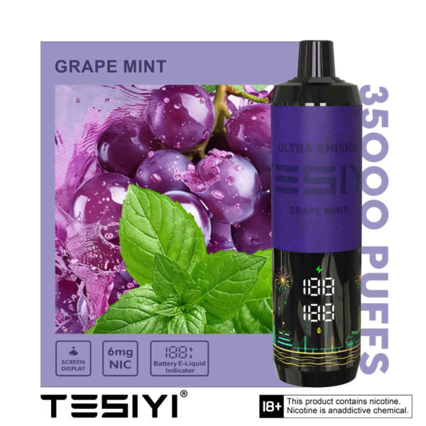 TESIYI ULTRA SHISHA 6MG NICOTINE 35000 PUFFS - Image 11