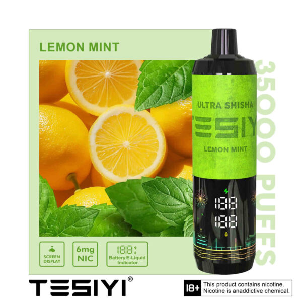 TESIYI ULTRA SHISHA 6MG NICOTINE 35000 PUFFS - Image 10