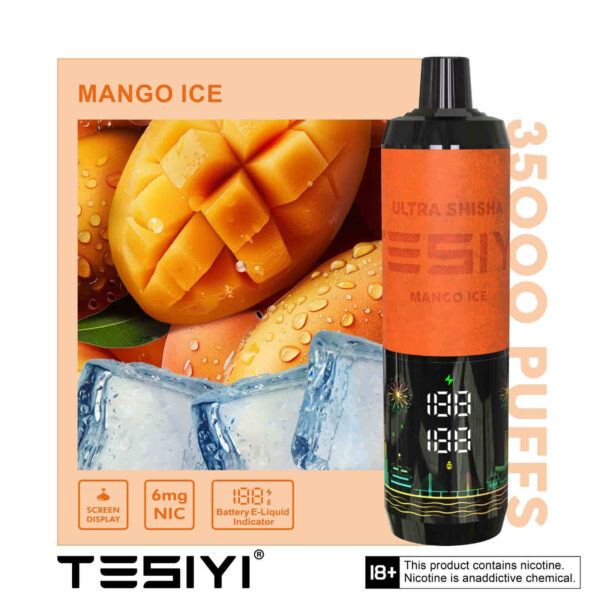 TESIYI ULTRA SHISHA 6MG NICOTINE 35000 PUFFS - Image 7