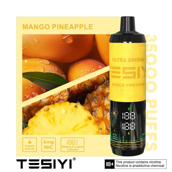 TESIYI ULTRA SHISHA 6MG NICOTINE 35000 PUFFS - Image 3