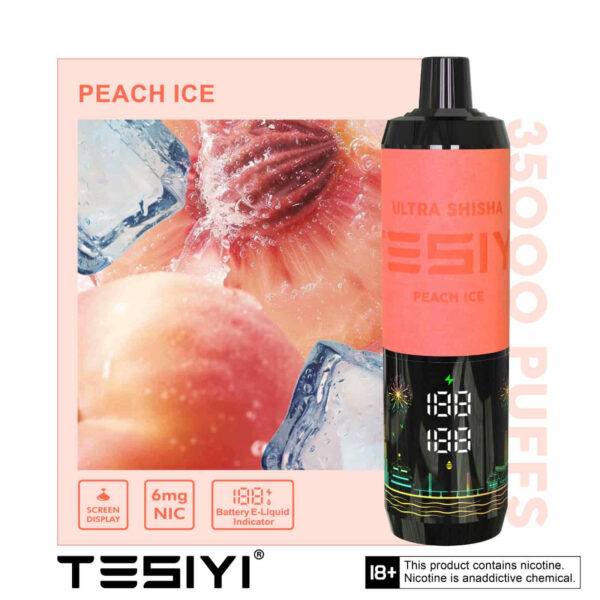 TESIYI ULTRA SHISHA 6MG NICOTINE 35000 PUFFS - Image 6