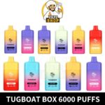 Tugboat Box 2% & 5% nicotine 6000 Puffs Rechargeable Disposable Vape - Image 2