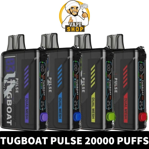 TUGBOAT Pulse 20000 Puffs 50mg Nicotine - Image 1