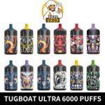 Tugboat Ultra Rechargeable Disposable Kit 6000 Puffs 15ml - Image 2