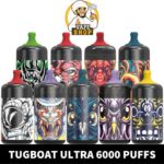 Tugboat Ultra Rechargeable Disposable Kit 6000 Puffs 15ml