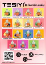 Tesiyi Salt Nicotine 30mg and 50mg 30ml Vape Liquid  - Image 2