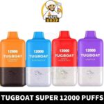 Tugboat Super 12000Puffs Disposable 1.0ohm Rechargeable Vape in Dubai, UAE