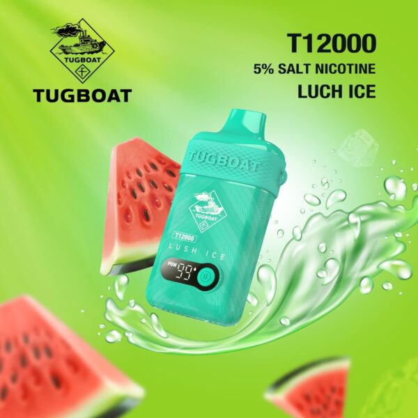 Tugboat T12000 puffs 50 MG rechargeable vape in Dubai uae - Image 9