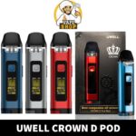 Uwell Crown D Pod Mod Kit System 1100mah 3ml In UAE Dubai
