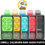 UWELL Caliburn Bar 20MG 16000 Puffs Disposable Vape in Dubai