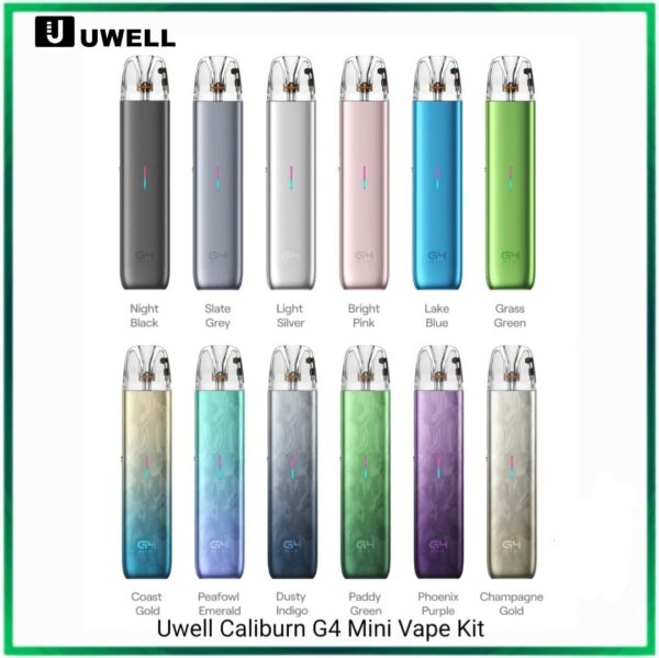 Uwell Caliburn G4 Mini Pod System Kit - Image 2