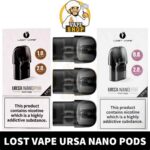 LOST VAPE Ursa Pods 2.5ML Pod Cartridge in Dubai, UAE - Image 2