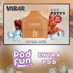 VABAR Pod Fun Extra Pod 2% & 5% 10000 puffs Disposable Vape in Dubai, UAE - Image 9