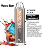 Vapes Bars Diamond 2% Nicotine 7000 Puffs in Dubai, UAE - Image 14